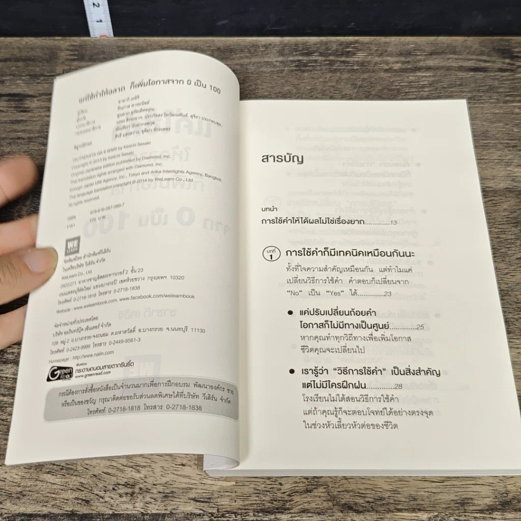 หนังสือ แค่ใช้คำให้ฉลาดก็เพิ่มโอกาสจาก 0 เป็น 100 รูปที่ 6