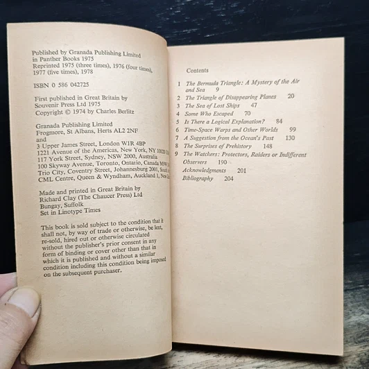 หนังสือ The Bermuda Triangle รูปที่ 6