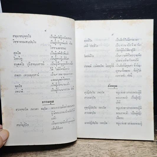 หนังสือ พระรัตนตรัย พุทธคุณ ธรรมคุณ สังฆคุณ รูปที่ 8