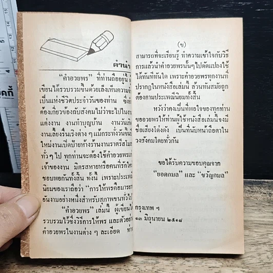 หนังสือ คำอวยพรต่างๆ รูปที่ 6