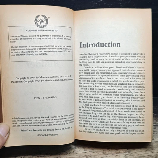 หนังสือ Merriam Webster's Vocabulary Builder รูปที่ 6
