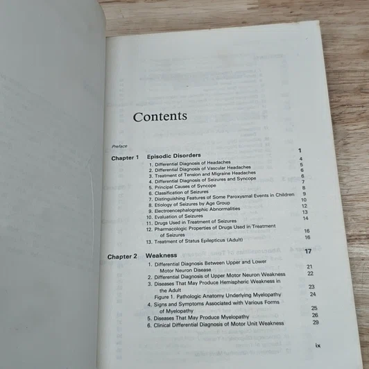 หนังสือ Handbook for Differential Diagnosis of Neurologic Sign and Symptom รูปที่ 6