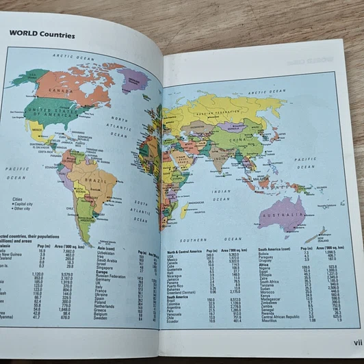 หนังสือ World Pocket Atlas รูปที่ 8