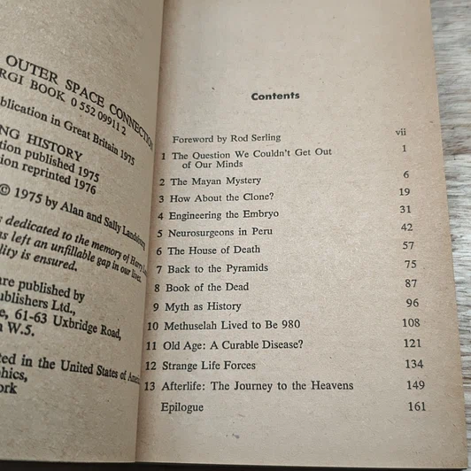 หนังสือ The Outer Space Connection รูปที่ 7
