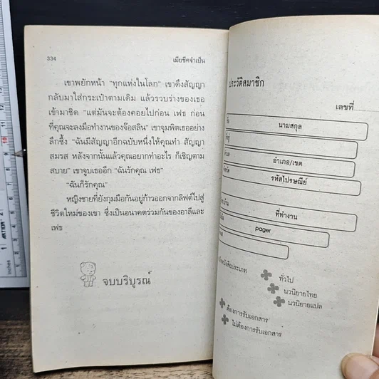 หนังสือ นิยายโรมานซ์ เมียอีกว่าเป็น รูปที่ 8