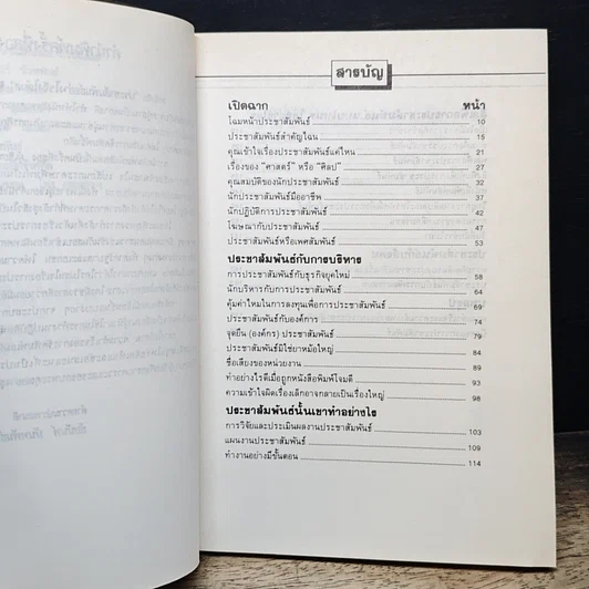 หนังสือ ประชาสัมพันธ์อย่างไรจึงได้ผล 35 ปัญหาที่คุณอยากถาม รูปที่ 7