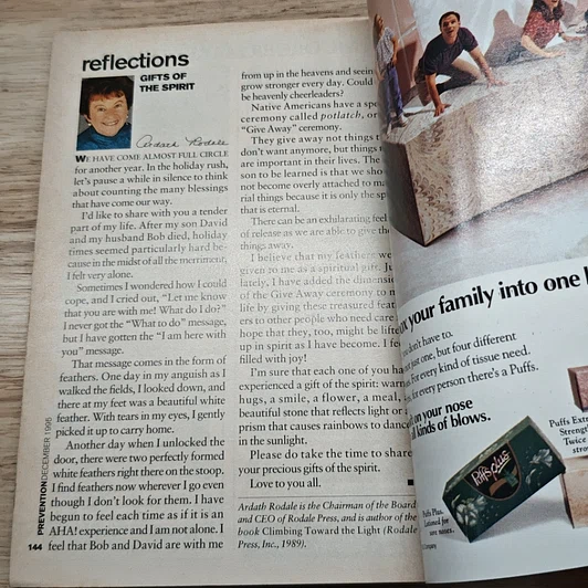 หนังสือ Prevention Magazine Dec 1995 รูปที่ 8