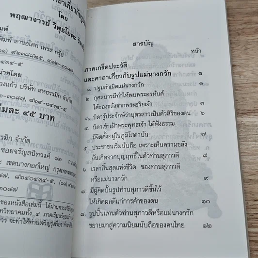 หนังสือ เกร็ดประวัติและคาถาเกี่ยวกับรูปแม่นางกวัก รูปที่ 6