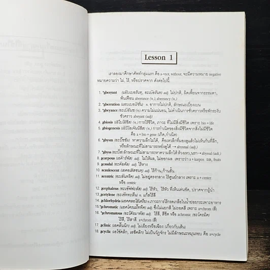 หนังสือ เรียนศัพท์อังกฤษแบบก้าวหน้า เล่ม 1 รูปที่ 8