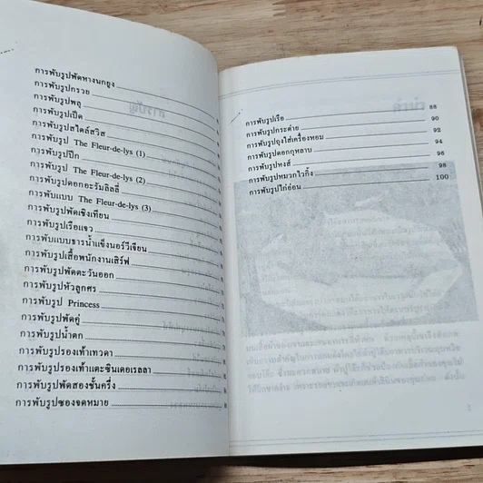 หนังสือ ศิลปะการพับผ้าเช็ดปาก รูปที่ 7