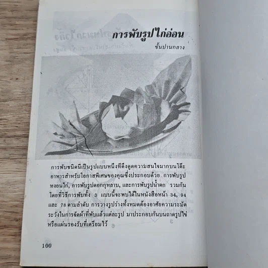 หนังสือ ศิลปะการพับผ้าเช็ดปาก รูปที่ 9