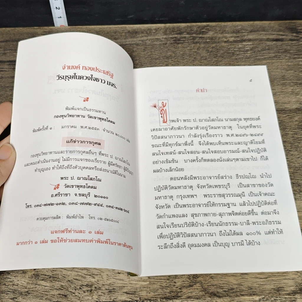 หนังสือ จํานงค์ ทองประเสริฐ วีรบุรุษในดวงใจชาว มจร. รูปที่ 6