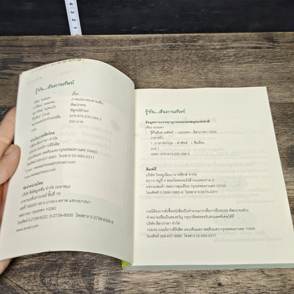 หนังสือ รู้ทันสันดานศัพท์ รูปที่ 6