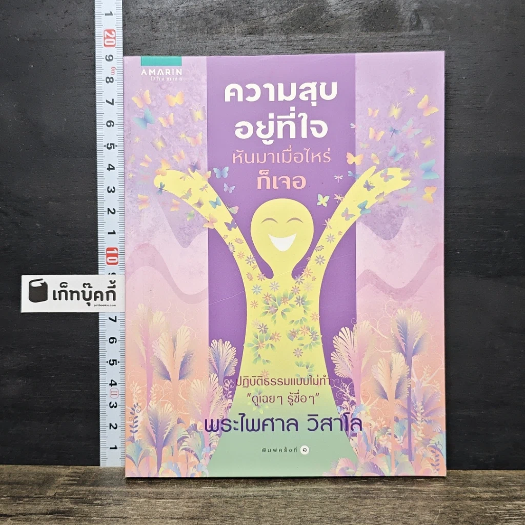 หนังสือ ความสุขอยู่ที่ใจ หันมาเมื่อไหร่ก็เจอ รูปที่ 1