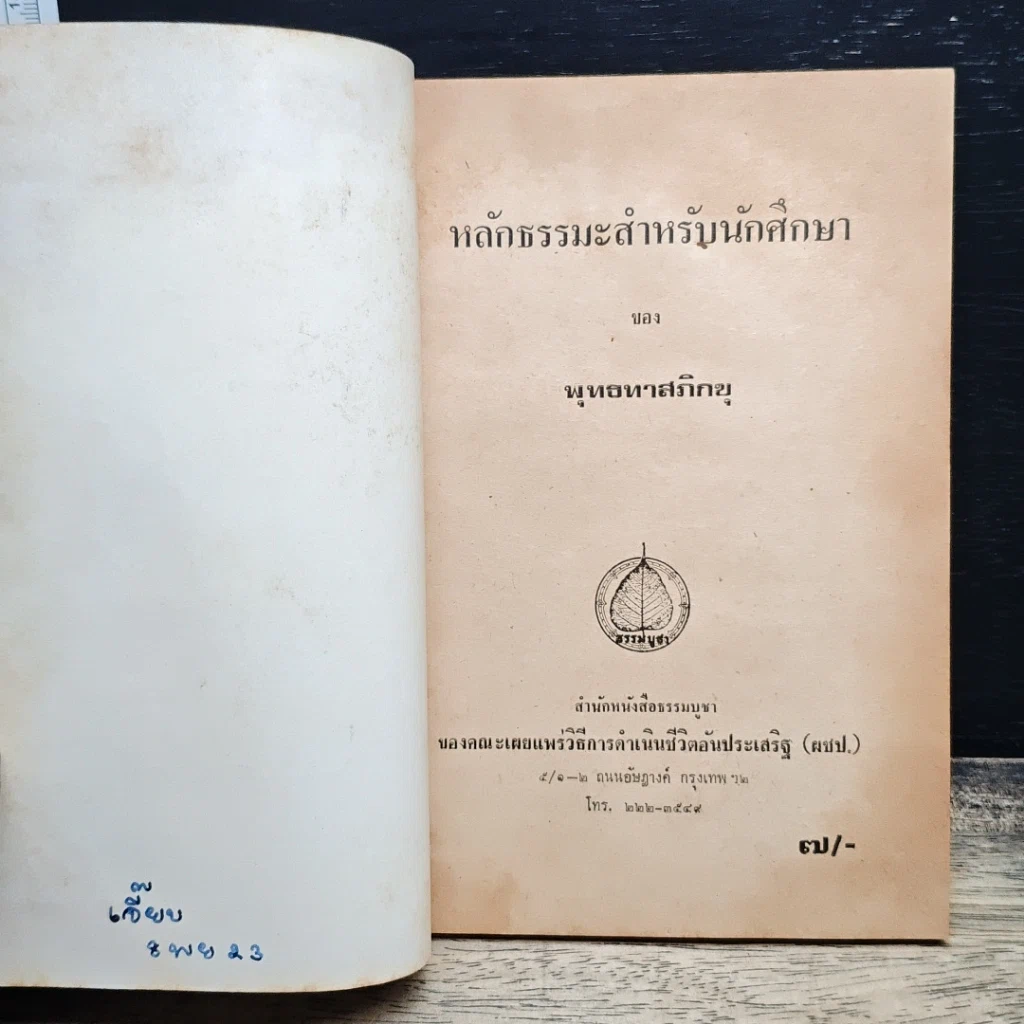 หนังสือ หลักธรรมสำหรับนักศึกษา รูปที่ 6