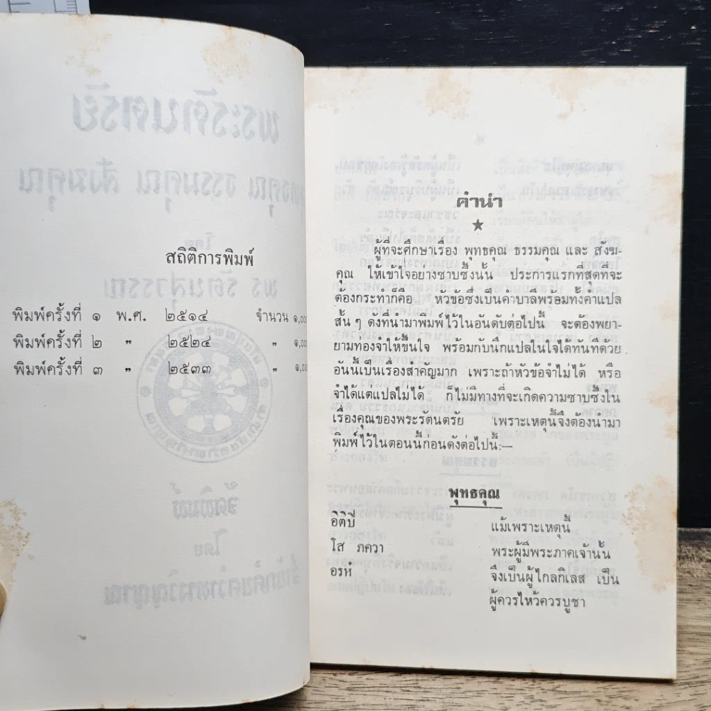 หนังสือ พระรัตนตรัย พุทธคุณ ธรรมคุณ สังฆคุณ รูปที่ 7
