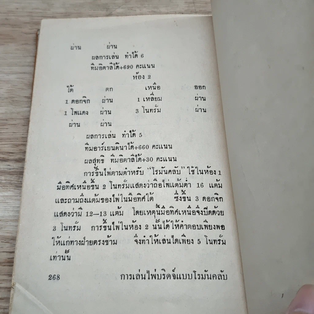 หนังสือ การเล่นไพ่บริดจ์แบบโรมันคลับ รูปที่ 8
