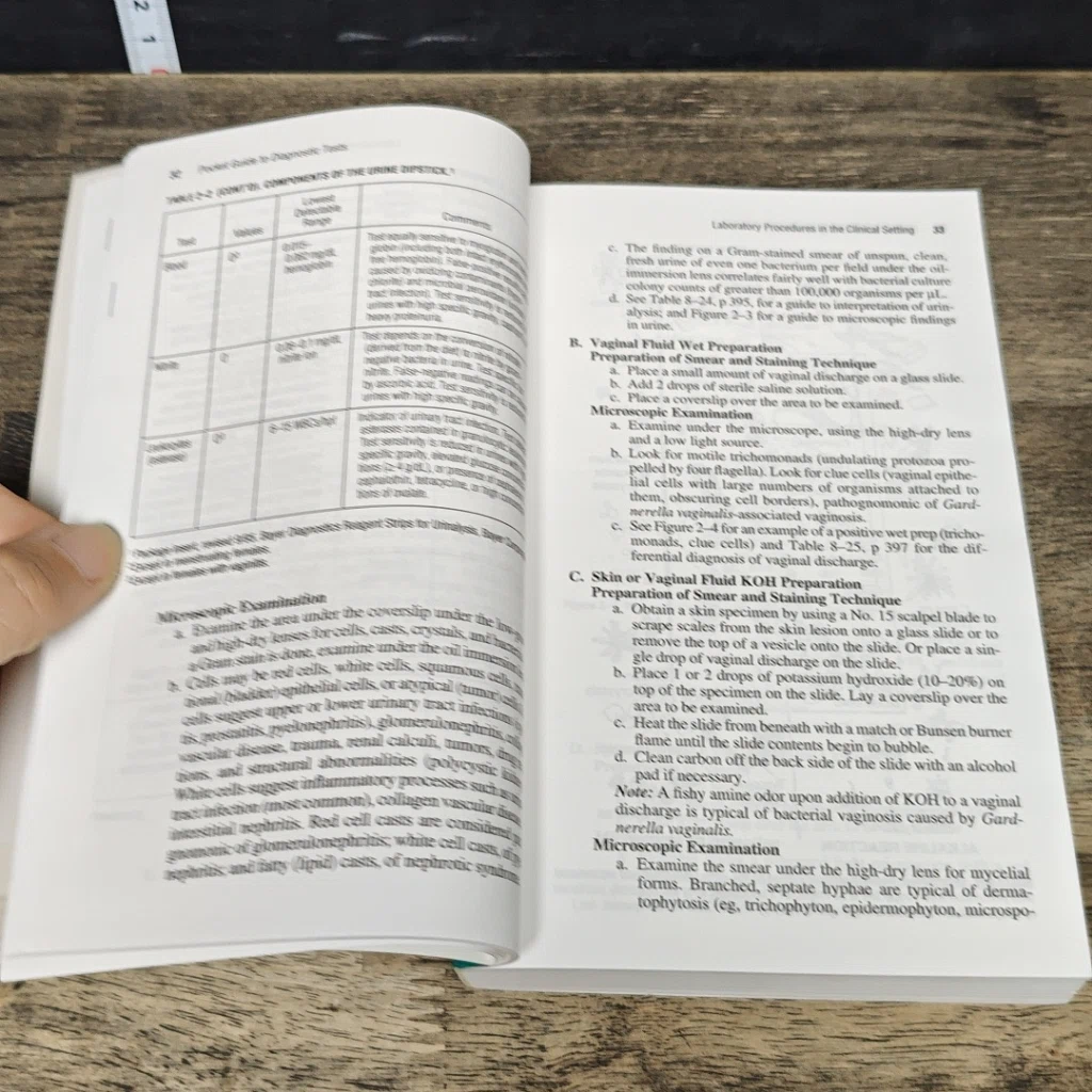 หนังสือ Pocket Guide to Diagnostic Tests รูปที่ 7