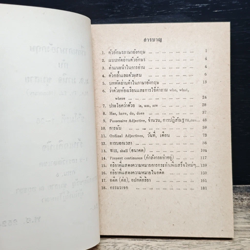 หนังสือ เรียนภาษาอังกฤษกับม.ล.มานิจ ชุมสาย (26 ชั่วโมงแรก) รูปที่ 7