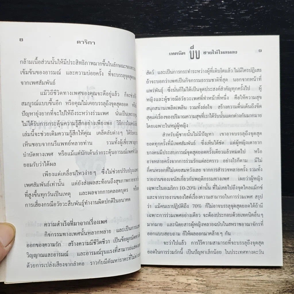 หนังสือ เทคนิคบีบชายให้ใหลหลง รูปที่ 8