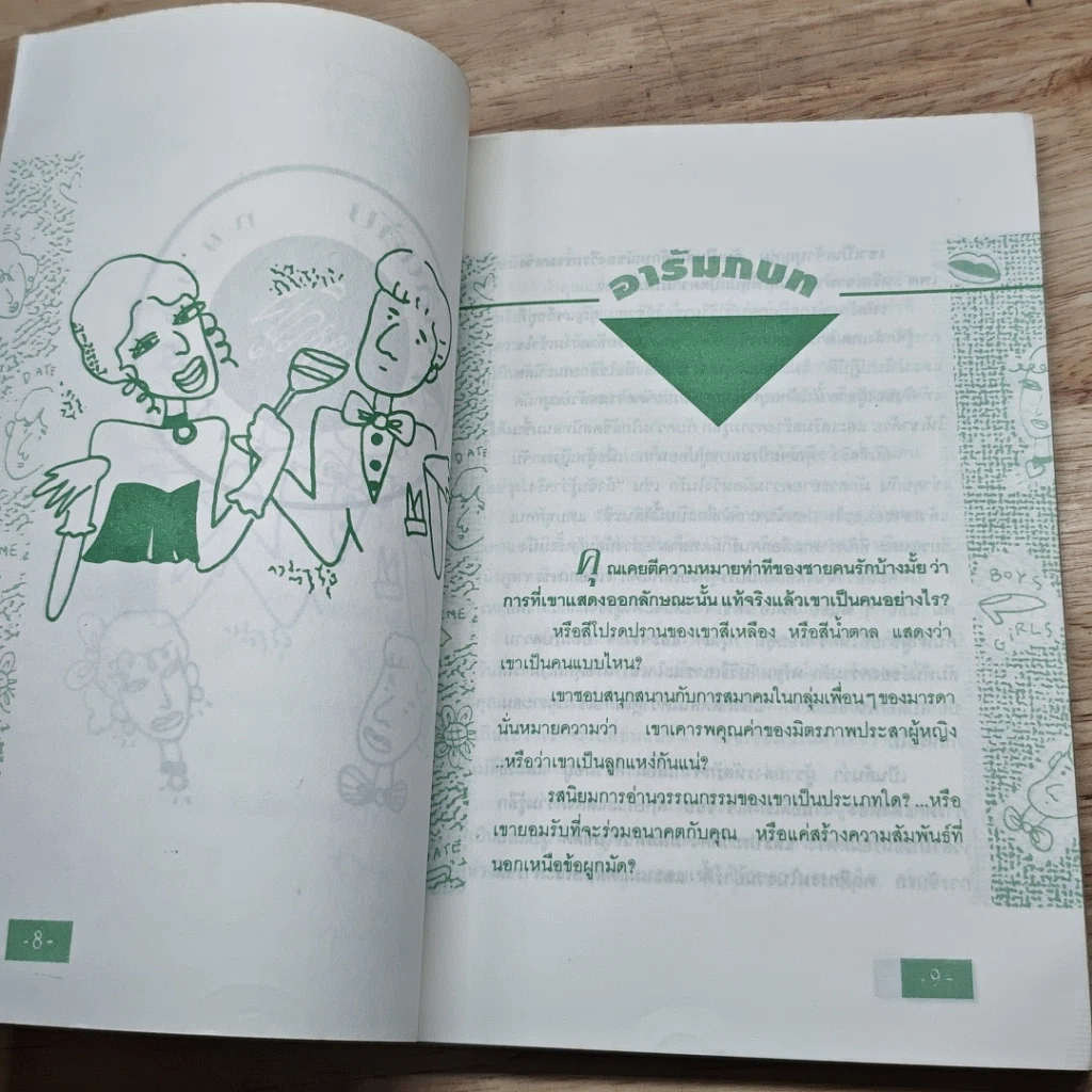 หนังสือ เคล็ดลับผู้หญิง...ปิ๊งใครสักคน จะได้ไม่เสียฟอร์มไง! รูปที่ 7