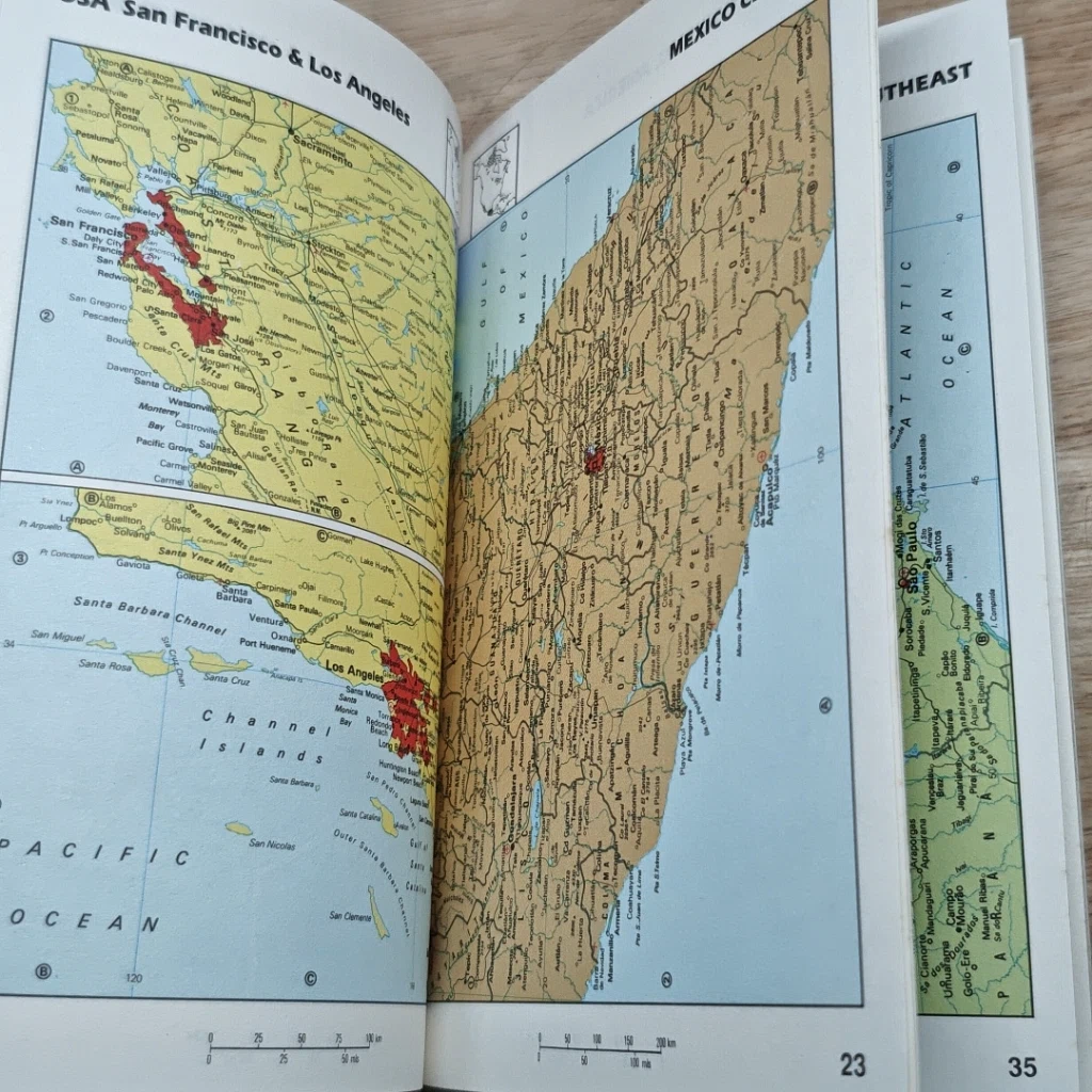 หนังสือ World Pocket Atlas รูปที่ 9