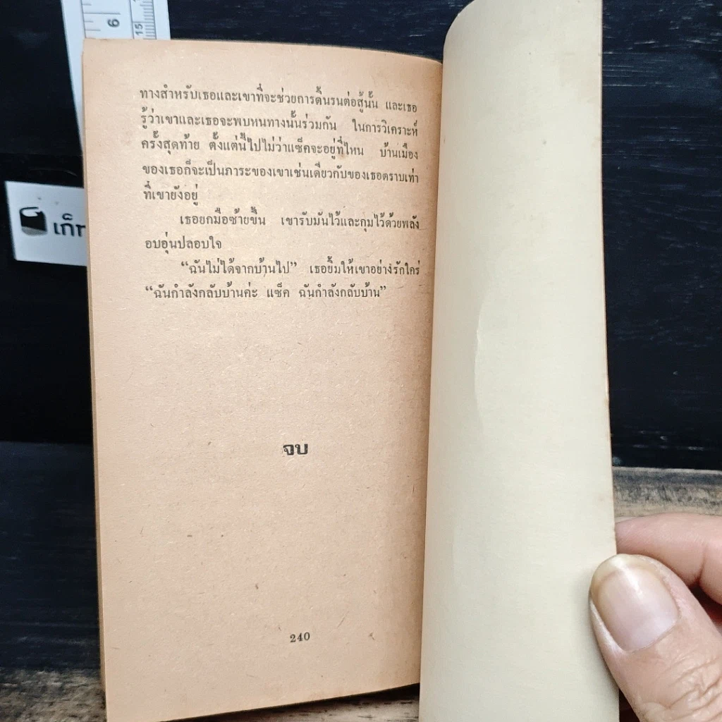หนังสือ นิยายโรมานซ์ ตราบสิ้นดินฟ้า รูปที่ 8