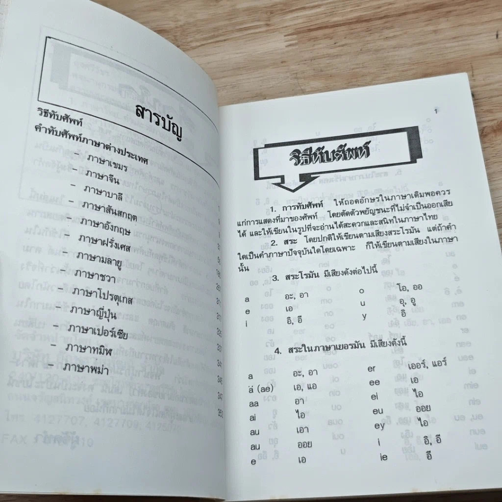 หนังสือ พจนานุกรม คำทับศัพท์ ภาษาต่างประเทศ พร้อมความหมายของคำ รูปที่ 6
