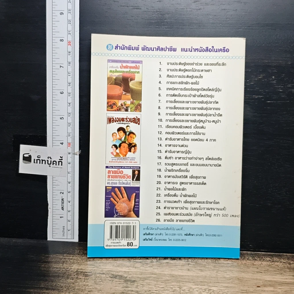 หนังสือ การนวดเท้าเพื่อสุขภาพและรักษาโรค รูปที่ 2