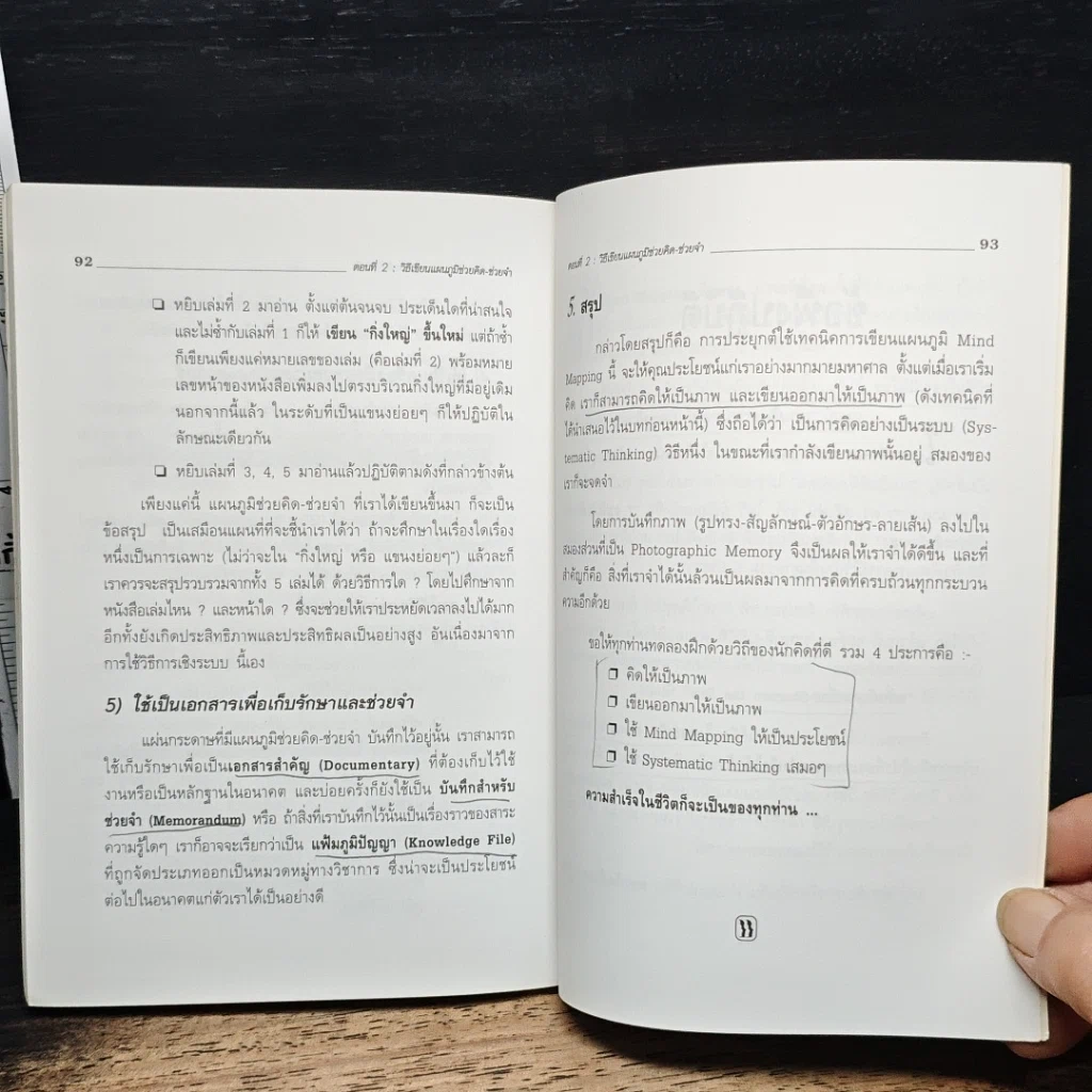หนังสือ เทคนิคการคิดและจำอย่างเป็นระบบ รูปที่ 11