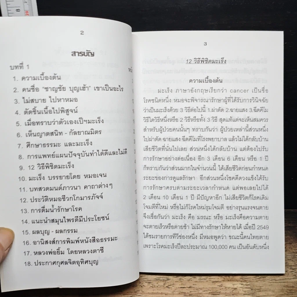 หนังสือ 12 วิธีพิชิตมะเร็ง รูปที่ 6