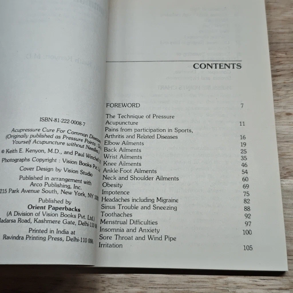 หนังสือ Acupressure Cure for Common Diseases รูปที่ 6