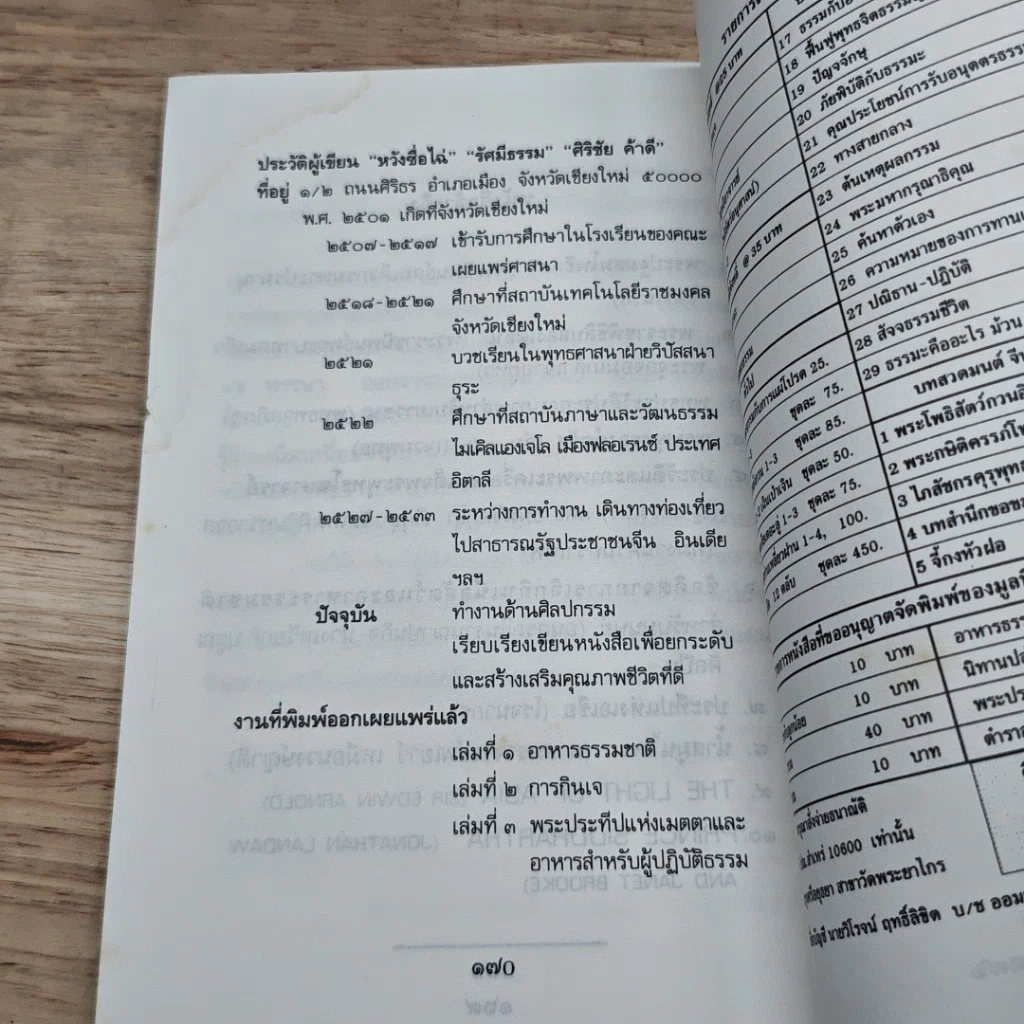 หนังสือ พระประทีปแห่งเมตตา และ อาหารสำหรับผู้ปฏิบัติธรรม รูปที่ 10