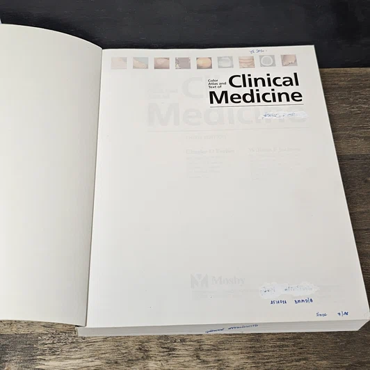หนังสือ Color Atlas and Text of Clinical Medicine รูปที่ 6