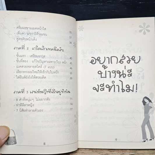 หนังสือ อยากสวยบ้างน่ะ...จะทำไม รูปที่ 8