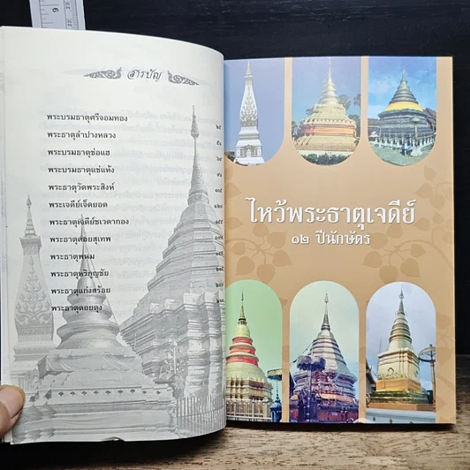 หนังสือ ไหว้พระธาตุเจดีย์ 12 ปีนักษัตร สักการบูชาเพื่อความเป็นสิริมงคล โชคลาภ ร่ำรวย รูปที่ 7