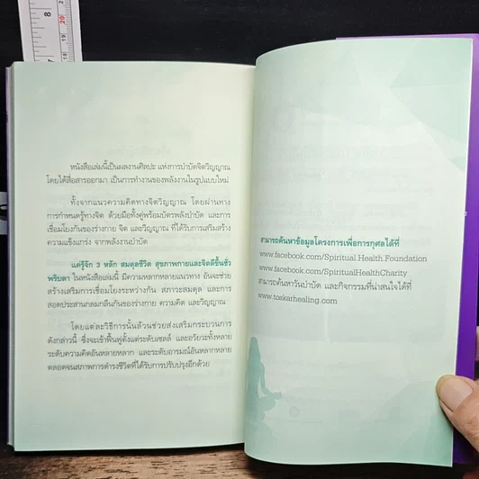 หนังสือ แค่รู้จัก 3 หลัก สมดุลชีวิต สุขภาพกายและจิต ดีขึ้นชั่วพริบตา รูปที่ 10