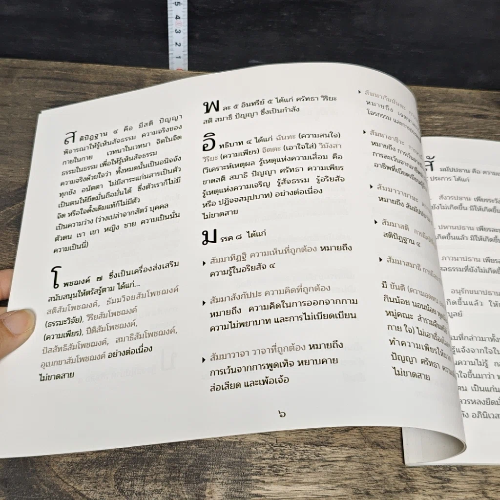 หนังสือ สัจธรรม เพื่อความพ้นทุกข์ในปัจจุบัน รูปที่ 7