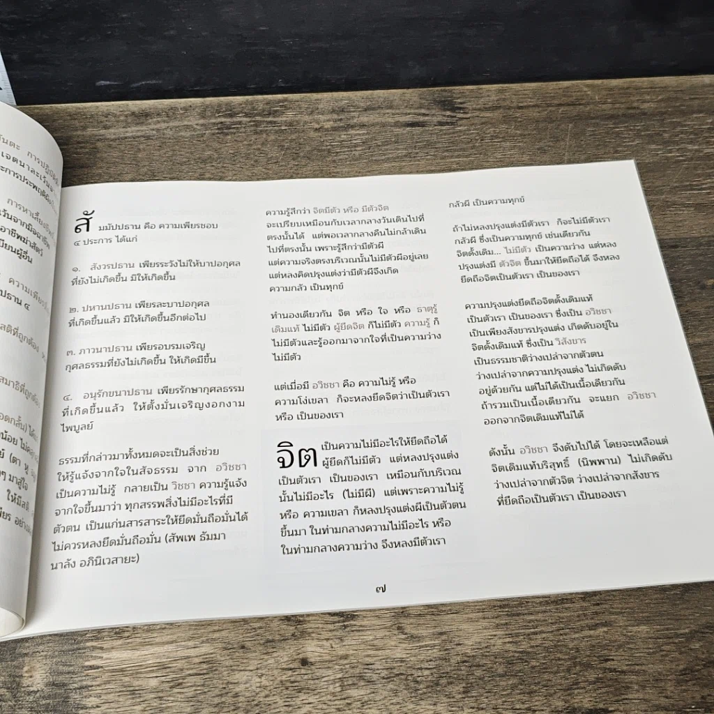 หนังสือ สัจธรรม เพื่อความพ้นทุกข์ในปัจจุบัน รูปที่ 8