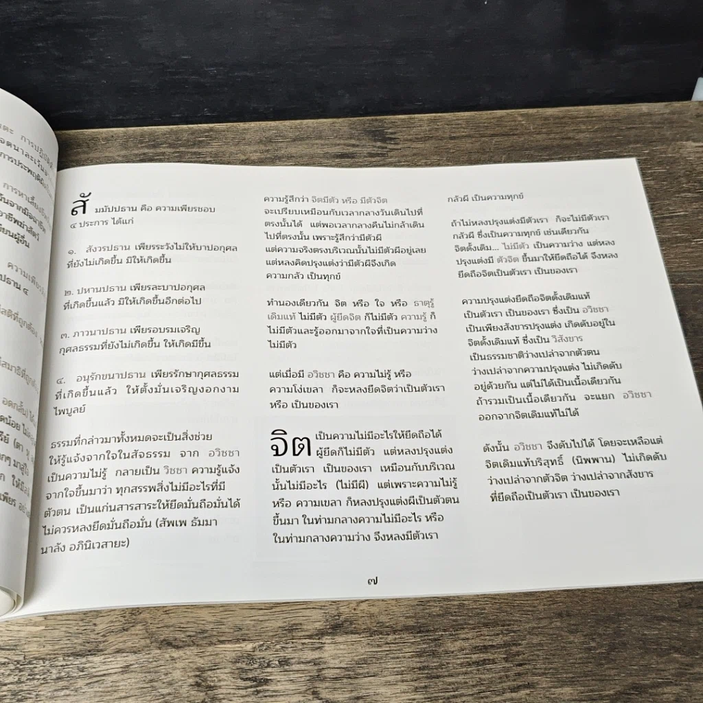 หนังสือ สัจธรรม เพื่อความพ้นทุกข์ในปัจจุบัน รูปที่ 8