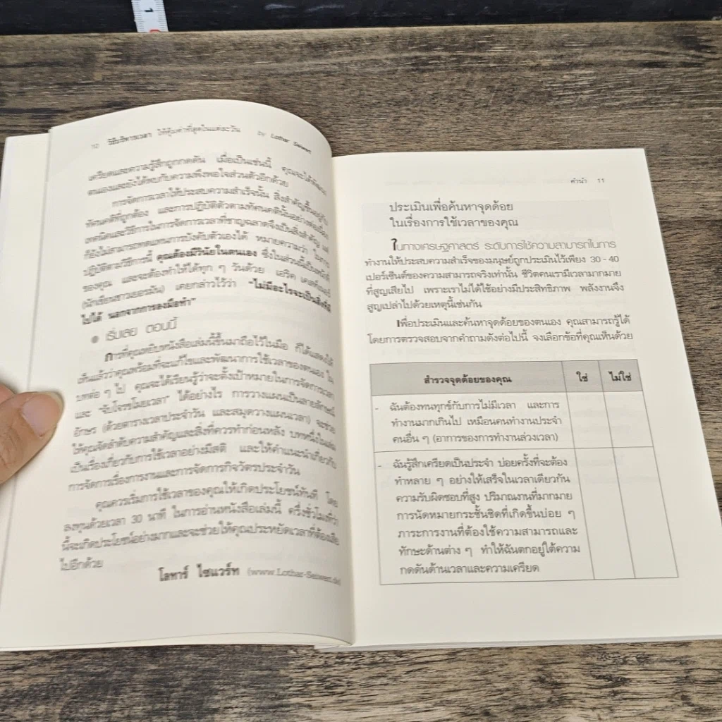 หนังสือ วิธีบริหารเวลา ให้คุ้มค่าที่สุดในแต่ละวัน รูปที่ 7