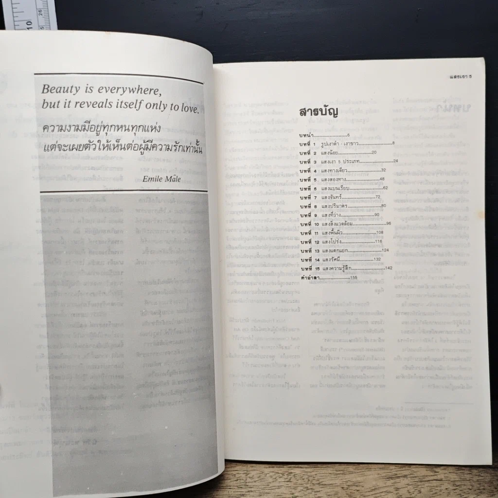 หนังสือ แสงเงา เนื้อหาและการสร้างสรรค์ รูปที่ 7