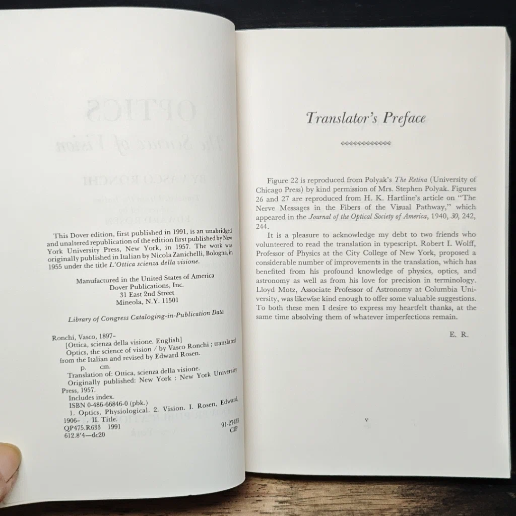 หนังสือ Optics: The Science of Vision รูปที่ 6