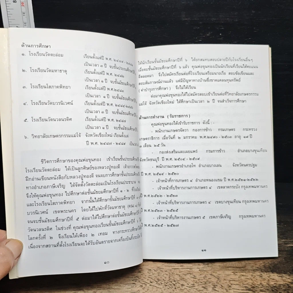หนังสือ อนุสรณ์ พระราชทานเพลิงศพ คุณพ่อขุนทอง ลั่นเผื่อน รูปที่ 7