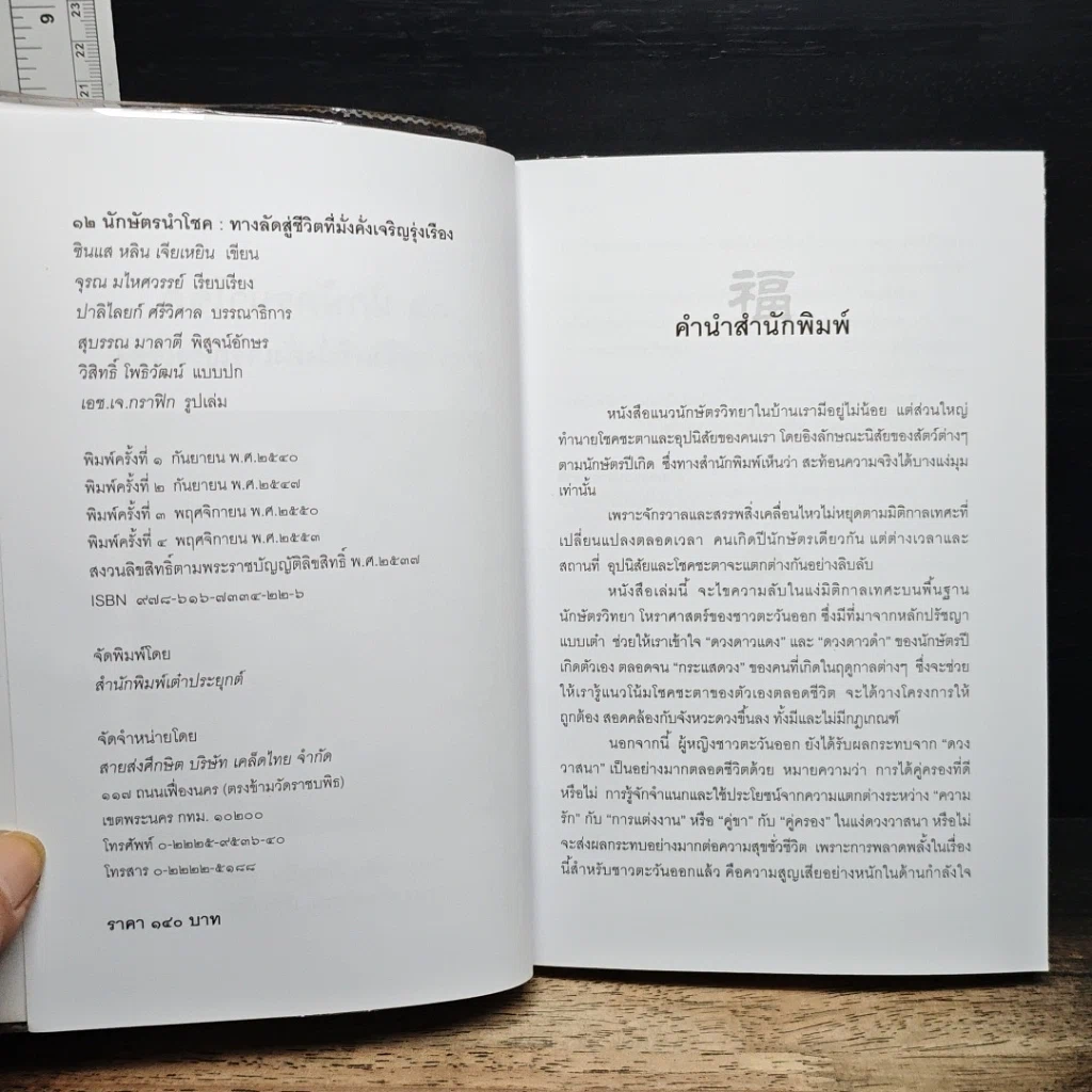 หนังสือ 12 นักษัตรนำโชค ทางลัดสู่ชีวิตที่มั่งคั่งเจริญรุ่งเรือง รูปที่ 6