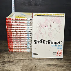 หนังสือ รักนี้มีเพียงเรา 18 เล่มจบ