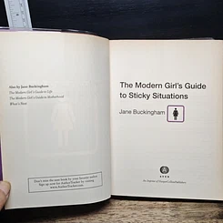 หนังสือ The Modern Girl's Guide to Sticky Situations รูปที่ 6