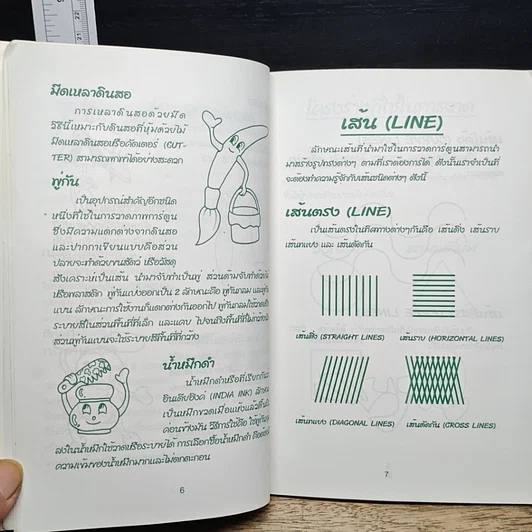 หนังสือ วาดการ์ตูนเบื้องต้น ระดับประถมศึกษา รูปที่ 7