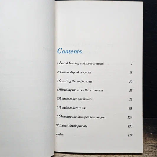 หนังสือ Master Hi-Fi Loudspeakers and Enclosures รูปที่ 7