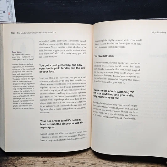 หนังสือ The Modern Girl's Guide to Sticky Situations รูปที่ 10